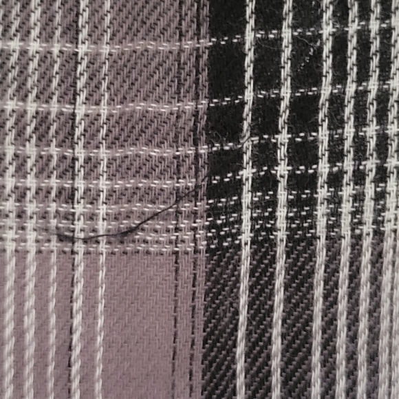 Free people × CP Shades black and gray plaid tunic - Picture 8 of 10